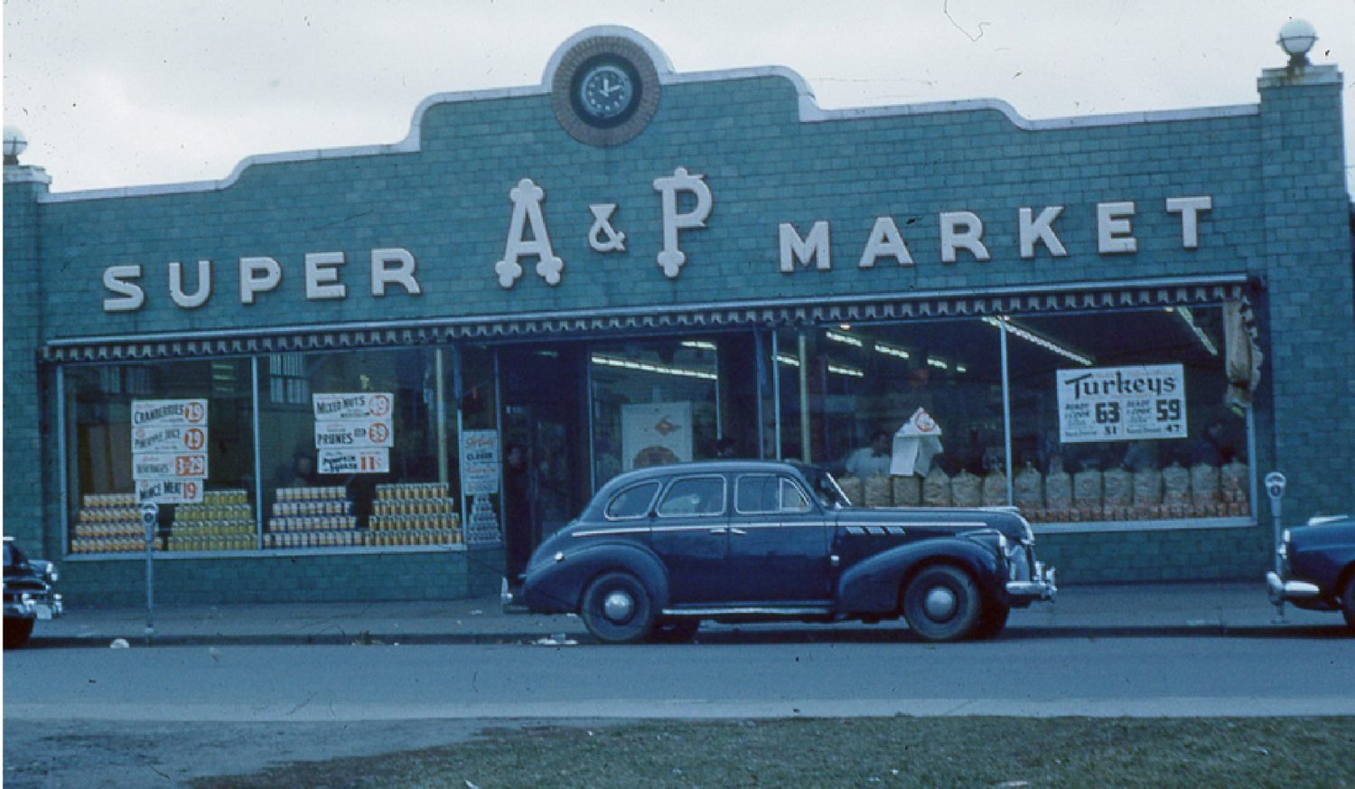 Super A&P Market, about 1940